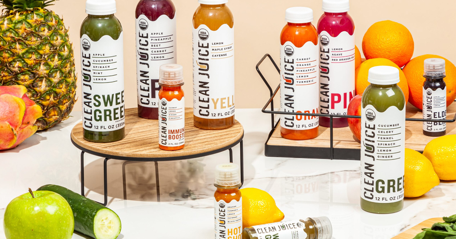 Clean Juice Brings USDA-Certified Organic Juice Vending Machine to Dulles Airport