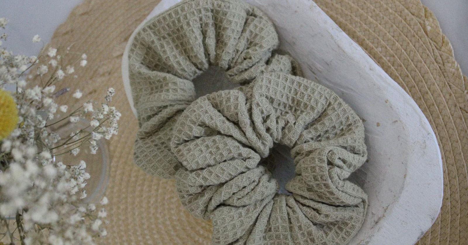 Sustainable Hair Claws and Scrunchies for Life on the Go