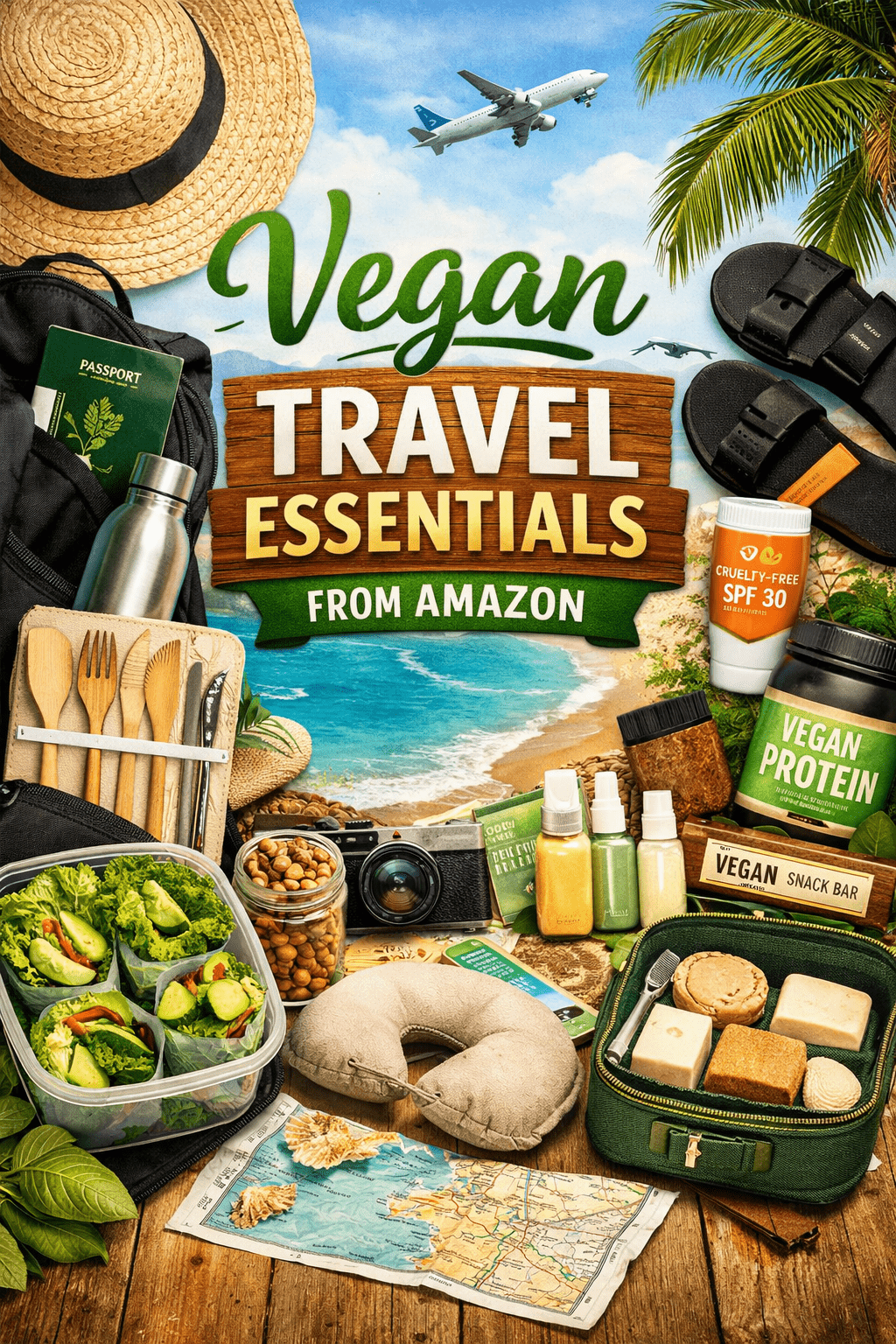 Vegan Travel Essentials from Amazon (For Conscious Jetsetters)